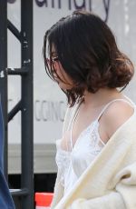 SELENA GOMEZ Arrives at Microsoft Theater in Los Angeles for AMA Rehearsal 11/17/2017