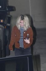 SELENA GOMEZ at a Church Service in Los Angeles 11/29/2017