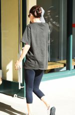 SELENA GOMEZ at a Gym in Los Angeles 11/07/2017