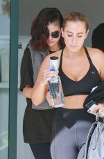 SELENA GOMEZ at a Gym in Los Angeles 11/07/2017