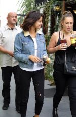 SELENA GOMEZ at Alfred Coffee in Studio City 11/02/2017