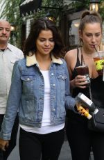 SELENA GOMEZ at Alfred Coffee in Studio City 11/02/2017