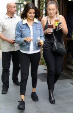 SELENA GOMEZ at Alfred Coffee in Studio City 11/02/2017