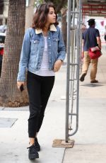 SELENA GOMEZ at Alfred Coffee in Studio City 11/02/2017
