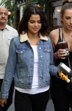 SELENA GOMEZ at Alfred Coffee in Studio City 11/02/2017