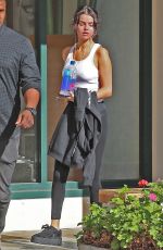 SELENA GOMEZ at Hot Pilates in West Hollywood 11/03/2017