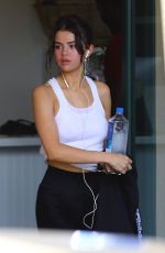 SELENA GOMEZ at Hot Pilates in West Hollywood 11/03/2017
