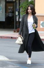 SELENA GOMEZ at Panera Bread in Westlake Village 10/31/2017