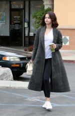 SELENA GOMEZ at Panera Bread in Westlake Village 10/31/2017