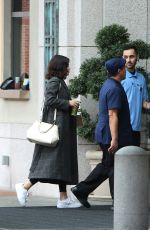 SELENA GOMEZ at Panera Bread in Westlake Village 10/31/2017