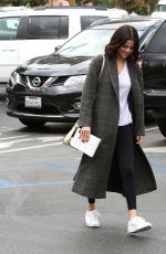 SELENA GOMEZ at Panera Bread in Westlake Village 10/31/2017