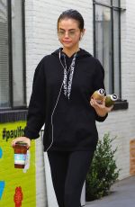 SELENA GOMEZ Leaves Alfred Coffee in Studio City 11/03/2017