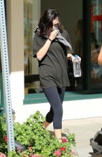 SELENA GOMEZ Leaves Pilates Class in Los Angeles 11/07/2017