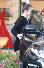 SELENA GOMEZ Leaves Pilates Class in Los Angeles 11/08/2017