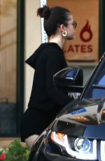 SELENA GOMEZ Leaves Pilates Class in Los Angeles 11/08/2017