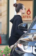SELENA GOMEZ Leaves Pilates Class in Los Angeles 11/08/2017