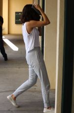 SELENA GOMEZ Leaves Pilates Class in West Hollywood 11/11/2017