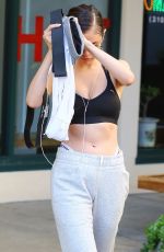 SELENA GOMEZ Leaves Pilates Class in West Hollywood 11/11/2017
