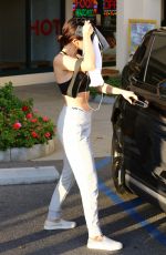 SELENA GOMEZ Leaves Pilates Class in West Hollywood 11/11/2017