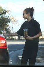 SELENA GOMEZ Out for Iced Tea in Los Angeles 11/05/2017