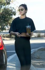 SELENA GOMEZ Out for Iced Tea in Los Angeles 11/05/2017