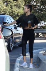SELENA GOMEZ Out for Iced Tea in Los Angeles 11/05/2017