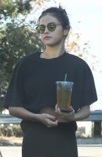 SELENA GOMEZ Out for Iced Tea in Los Angeles 11/05/2017