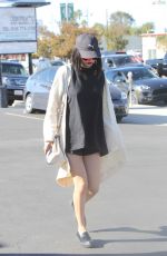 SELENA GOMEZ Out for Sushi in Los Angeles 11/18/2017