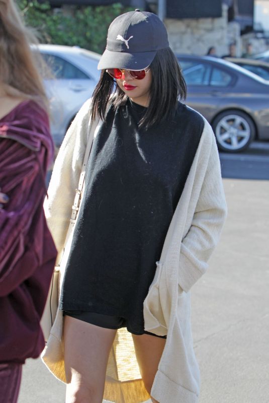 SELENA GOMEZ Out for Sushi in Los Angeles 11/18/2017