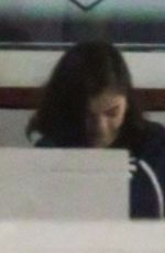 SELENA GOMEZ Watch Justin Bieber Play Ice Hockey at Rink in Los Angeles 11/15/2017