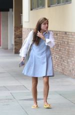 SELMA BLAIR Heading to a Nail Salon in Studio City 10/31/2017