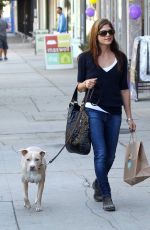 SELMA BLAIR Out with Her Dog in Los Angeles 11/14/2017