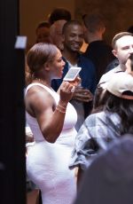 SERENA WILLIAMS and Alexis Ohanian Out in New Orleans 11/17/2017