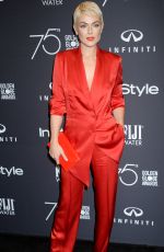 SERINDA SWAN at HFPA & Instyle Celebrate 75th Anniversary of the Golden Globes in Los Angeles 11/15/2017