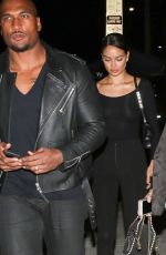 SHANINA SHAIK Out with Friends in Los Angeles 11/16/2017