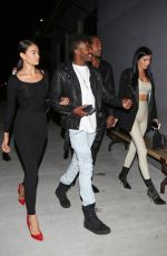 SHANINA SHAIK Out with Friends in Los Angeles 11/16/2017