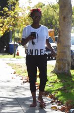 SHANOLA HAMPTON Out and About in Los Angeles 11/28/2017