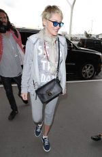 SHARON STONE at Los Angeles Iternational Airport 11/01/2017