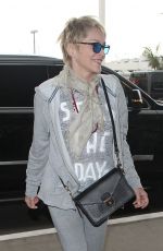 SHARON STONE at Los Angeles Iternational Airport 11/01/2017