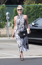 SHARON STONE Out and About in Beverly Hills 11/11/2017