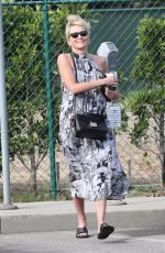 SHARON STONE Out and About in Beverly Hills 11/11/2017
