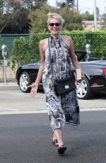 SHARON STONE Out and About in Beverly Hills 11/11/2017