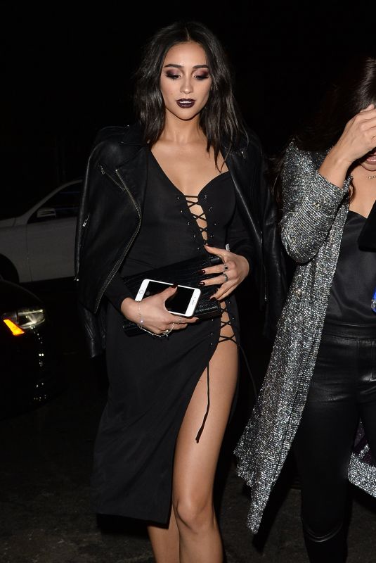 SHAY MITCHELL Arrives at Dream Hotel in Los Angeles 11/03/2017