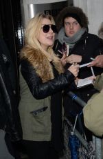 SHERIDAN SMITH Leaves BBC Radio 2 in London 11/10/2017