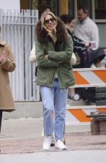 SIENNA MILLER Out and About in New York 11/01/2017