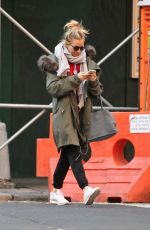 SIENNA MILLER Out and About in New York 11/21/2017
