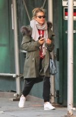 SIENNA MILLER Out and About in New York 11/21/2017