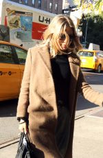 SIENNA MILLER Out in New York 10/31/2017