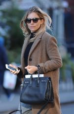 SIENNA MILLER Out in New York 10/31/2017