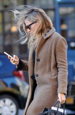 SIENNA MILLER Out in New York 10/31/2017